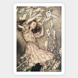 Alice’s Adventures in Wonderland by Arthur Rackham Sticker